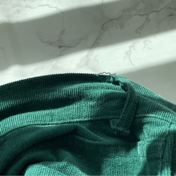 Pam & Gela Emerald Green Cords Pants - Picture 5 of 9
